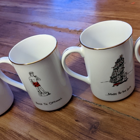 Merry Masterpieces American Edition Mugs ~ Set of - Picture 7 of 8